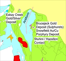 Same Geological Setting as Pretivm's Brucejack